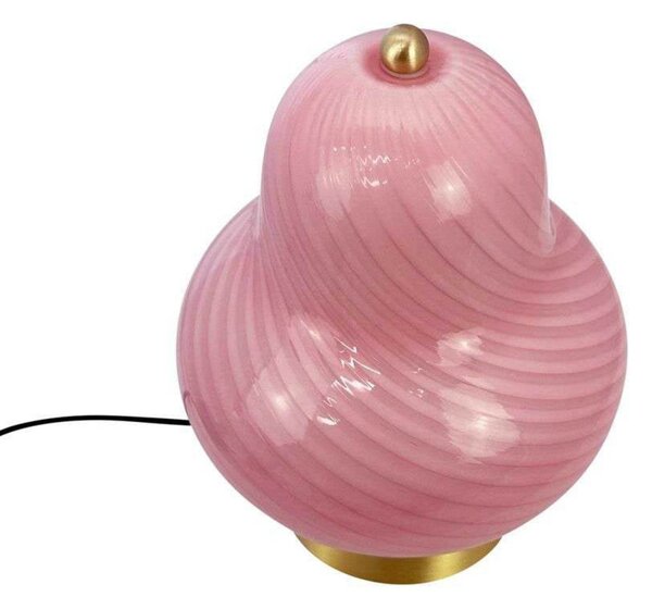 Lampade da tavolo Dyberg Larsen, Lucy, Rosa / Rosé, Soggiorno, Vetro, Scandinavo