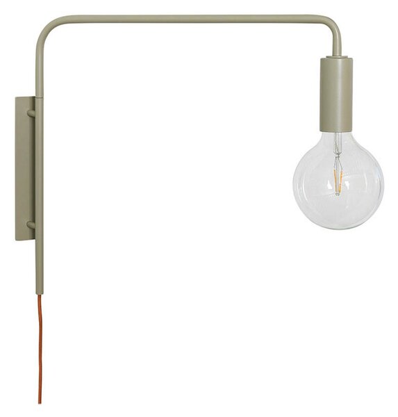 Applique da parete Hübsch, Beige, Soggiorno, Metallo