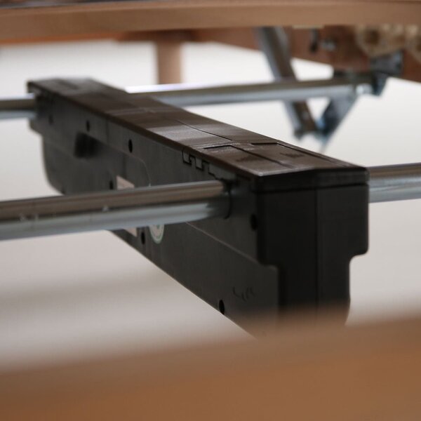 Rete a Doghe in Legno di Faggio Motorizzata con Telecomando | SUPERIOR 80x190 Singolo standard