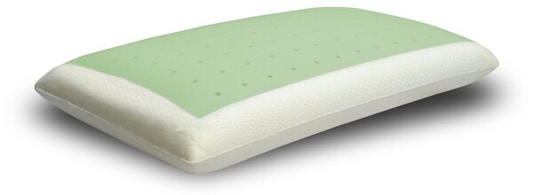 Cuscino Memory Aloe – Inserto Aloe, Fodera 3D, Singolo o Coppia | AROMATIZZATO ALOE Cuscino Singolo