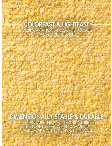 Tappeto giallo tessuto a mano 160x230 cm Notting Hill Portobello – Ted Baker