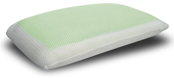 Cuscino Memory Aloe – Inserto Aloe, Fodera 3D, Singolo o Coppia | AROMATIZZATO ALOE Cuscino Singolo