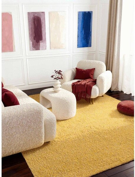 Tappeto giallo tessuto a mano 160x230 cm Notting Hill Portobello – Ted Baker