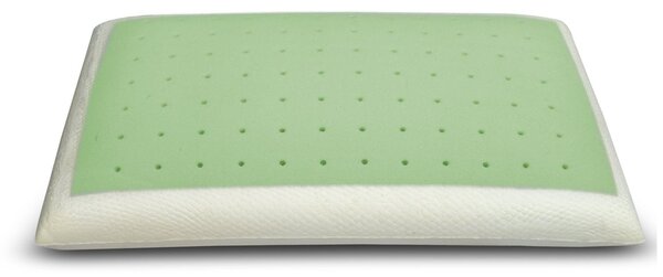 Cuscino Memory Aloe – Inserto Aloe, Fodera 3D, Singolo o Coppia | AROMATIZZATO ALOE Cuscino Singolo
