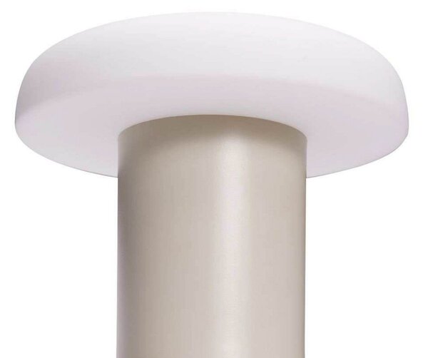 Lampade da tavolo Hübsch, Beige, Soggiorno, Vetro