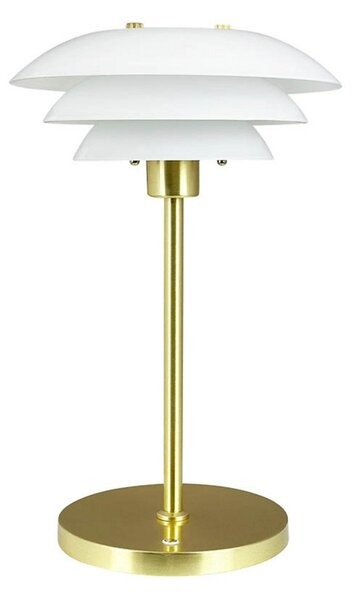 Lampade da tavolo Dyberg Larsen, DL20, dimmerabile, Dorato / Ottone, Camera da letto, Metallo, Design