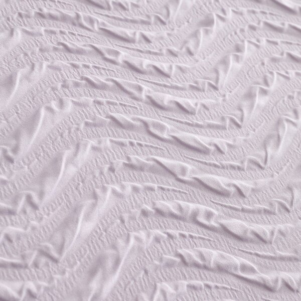 Set copripiumino e federa lavanda in crêpe per letto matrimoniale e per letto esteso 230x220 cm Heatset Wave – Catherine Lansfield