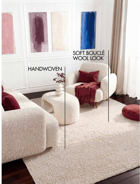 Tappeto color crema tessuto a mano 120x170 cm Notting Hill Portobello – Ted Baker