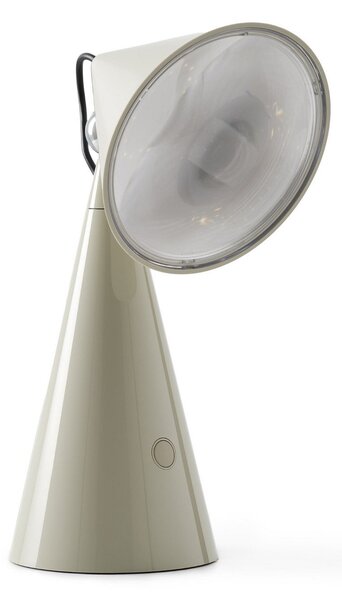 Lampade da tavolo Tom Dixon, POSE, dimmerabile, Grigio, Soggiorno, Plastica, Design