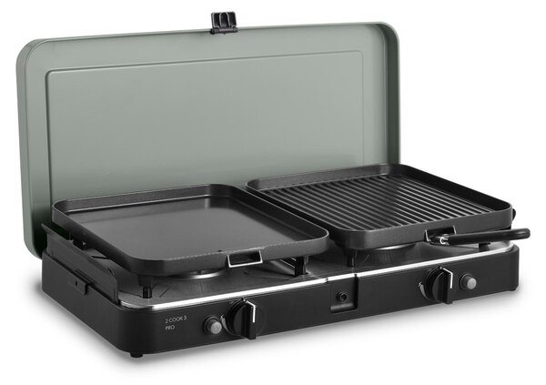 Cadac 2-Cook 3 Pro Deluxe 30 mbar Barbecue a gas Barbecue da tavolo Barbecue da campeggio 203P1-20-EF