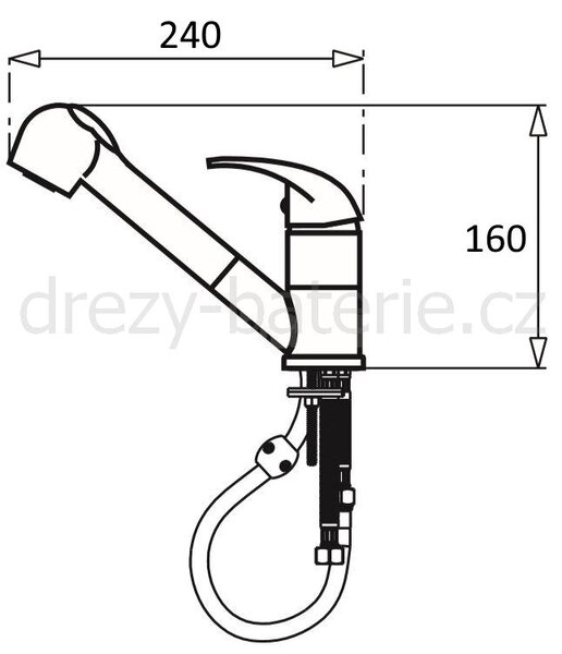 Miscelatore per lavello Fido cromo 90919938