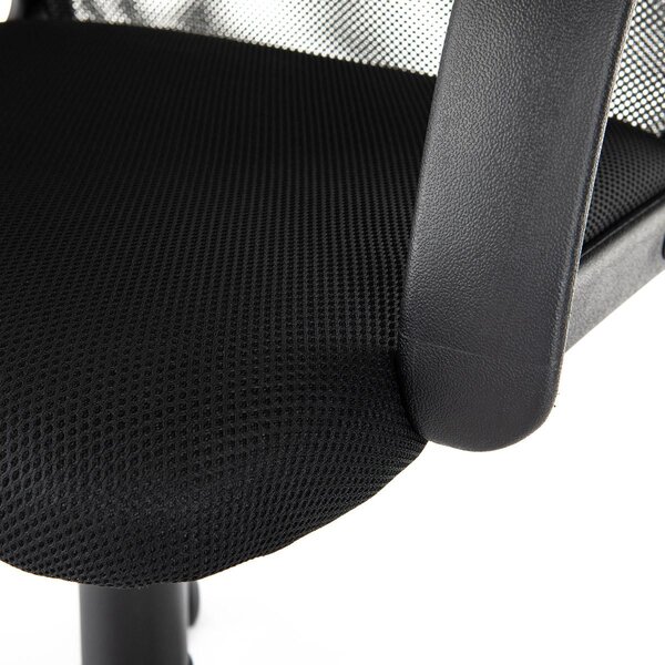 Sedia da ufficio Autronic KA-L601 BK, nero