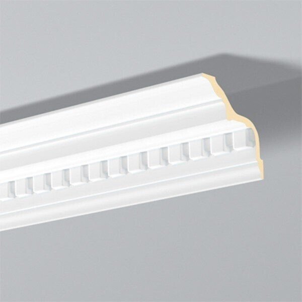 Modanatura del soffitto NMC Z2 ARSTYL Noel Marquet Battiscopa decorativo Battiscopa decorativo moderno bianco 2 m