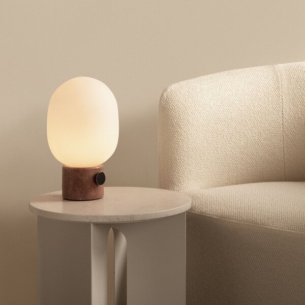 Lampade da tavolo Audo Copenhagen, JWDA, dimmerabile, Bianco, Soggiorno, Vetro, Design