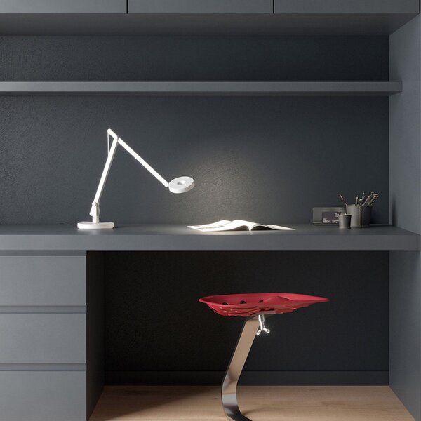 Lampade da tavolo Rotaliana, String T1 Mini DTW, dimmerabile, Bianco, Studio / Ufficio, Metallo, Design