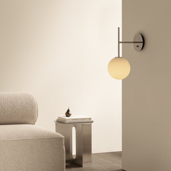 Applique da parete Audo Copenhagen, TR Bulb Suspended, dimmerabile, Bianco, Soggiorno, Vetro, Design