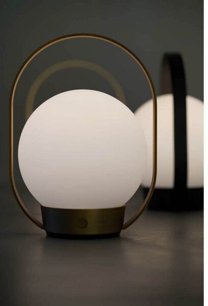 Lampade da tavolo ANTIDARK, Bianco, Camera da letto, Alluminio
