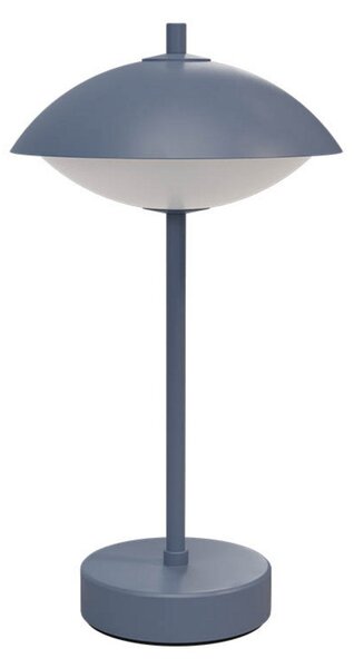 Clam Portable Lampada da Tavolo Dusk Blue - Fritz Hansen