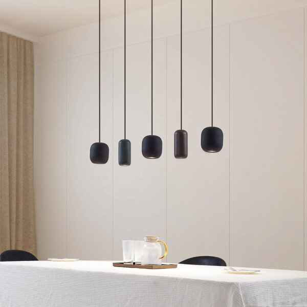Lampada a sospensione Lucande, Narion, dimmerabile, Multicolore, Sala da pranzo, Metallo, Moderno