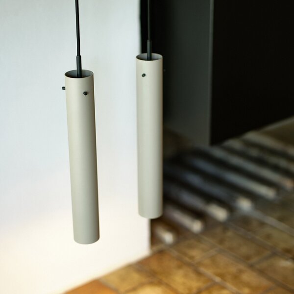 Lampada a sospensione FRANDSEN, FM2014, dimmerabile, Grigio, Soggiorno, Metallo, Design