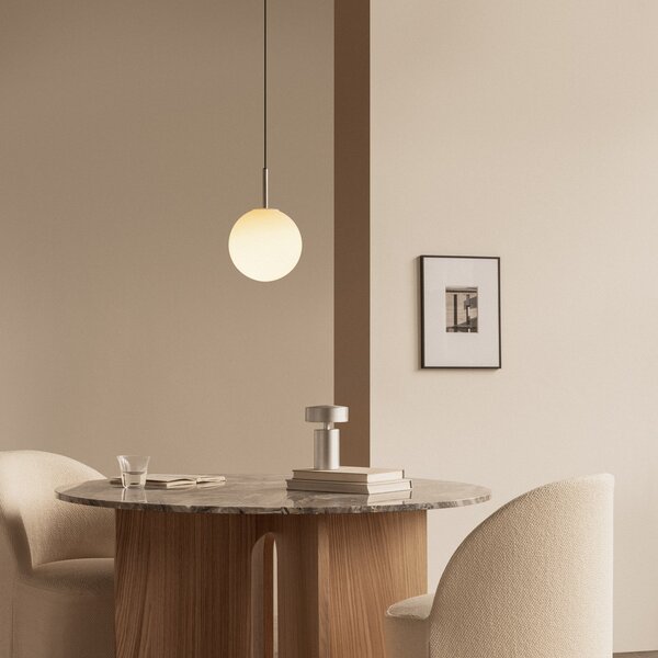 Lampada a sospensione Audo Copenhagen, TR Bulb, dimmerabile, Bianco, Soggiorno, Vetro, Design