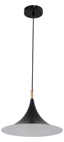 Lampada a sospensione Lindby, Jarl, dimmerabile, Nero, Sala da pranzo, Metallo, Moderno