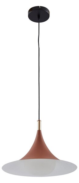 Lampada a sospensione Lindby, Jarl, dimmerabile, Marrone / Ruggine, Sala da pranzo, Metallo, Moderno