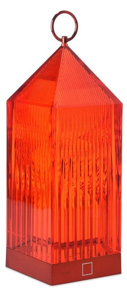 Lampade da esterno Kartell, Lantern, dimmerabile, Rosso, Balcone, Plastica, Design
