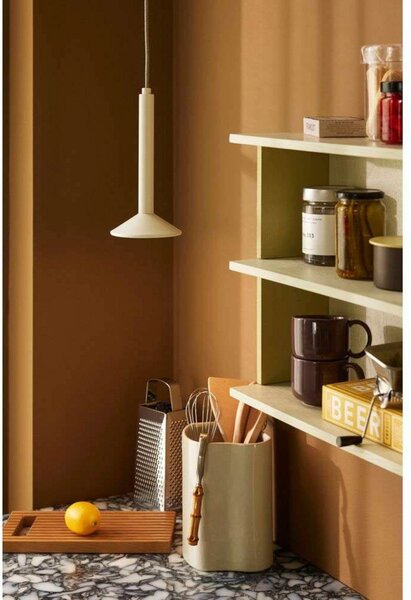 Lampada a sospensione Hübsch, Grigio, Soggiorno, Metallo