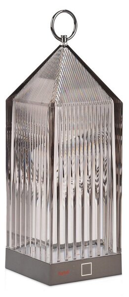 Lampade da esterno Kartell, Lantern, dimmerabile, Grigio, Balcone, Plastica, Design