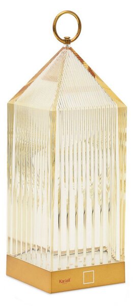 Lampade da esterno Kartell, Lantern, dimmerabile, Giallo, Balcone, Plastica, Design