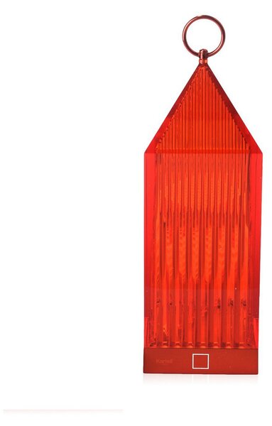 Lampade da esterno Kartell, Lantern, dimmerabile, Rosso, Balcone, Plastica, Design