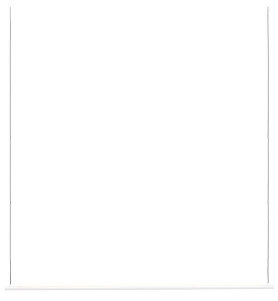 Lampada a sospensione LOOM DESIGN, Straw 200, dimmerabile, Bianco, Soggiorno, Alluminio, Moderno