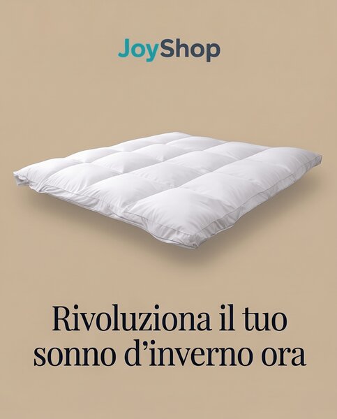 Topper Piuma d'Oca – Correttore Termoregolatore Invernale, 600 gr/m², 160x200 160x200