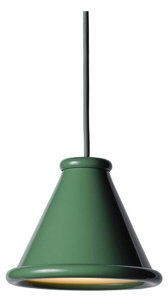 Lampada a sospensione Belid, Verde, Sala da pranzo, Metallo