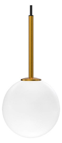 Lampada a sospensione Herstal, Dorato / Ottone, Soggiorno, Metallo