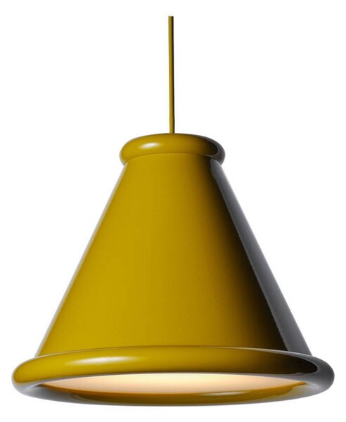 Lampada a sospensione Belid, Giallo, Sala da pranzo, Metallo