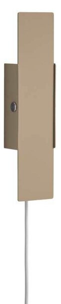 Applique da parete Moebe, Beige, Sala da pranzo, Metallo