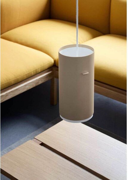 Lampada a sospensione Moebe, Grigio, Soggiorno, Alluminio