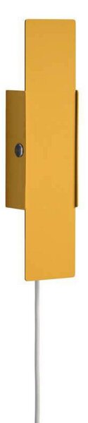 Applique da parete Moebe, Giallo, Sala da pranzo, Metallo