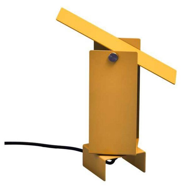 Lampade da tavolo Moebe, Giallo, Sala da pranzo, Metallo