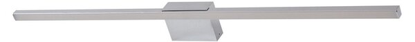 Applique da parete Lucande, Kivana, Metallizzato, Bagno, Alluminio, Moderno