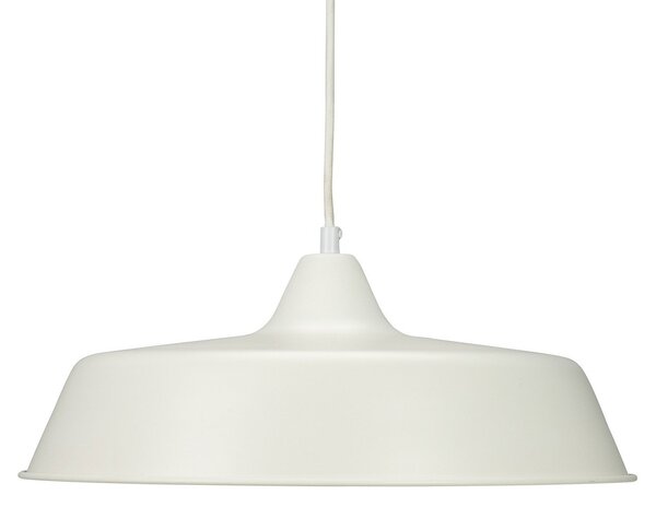 Lampada a sospensione Dyberg Larsen, Raw, dimmerabile, Bianco, Soggiorno, Metallo, Scandinavo
