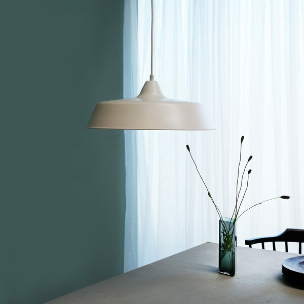 Lampada a sospensione Dyberg Larsen, Raw, dimmerabile, Bianco, Soggiorno, Metallo, Scandinavo