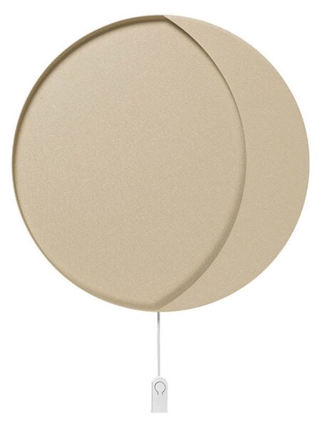Applique da parete ferm LIVING, Beige, Soggiorno, Metallo