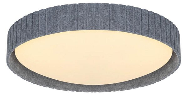 Applique da parete Nordlux, Grigio, Corridoio, Tessuto / Tessile