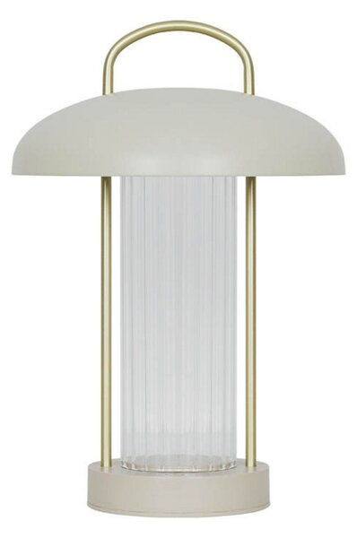 Lampade da tavolo Nordlux, Mirano, dimmerabile, Beige, Soggiorno, Metallo, Scandinavo
