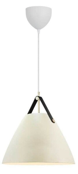 Lampada a sospensione DFTP by Nordlux, Strap, dimmerabile, Beige, Soggiorno, Tessuto / Tessile, Scandinavo