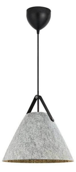 Lampada a sospensione DFTP by Nordlux, Strap, dimmerabile, Grigio, Soggiorno, Tessuto / Tessile, Scandinavo