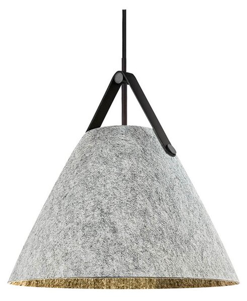 Lampada a sospensione DFTP by Nordlux, Strap, dimmerabile, Grigio, Soggiorno, Tessuto / Tessile, Scandinavo